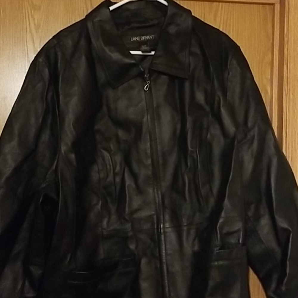 Never worn Leather jacket